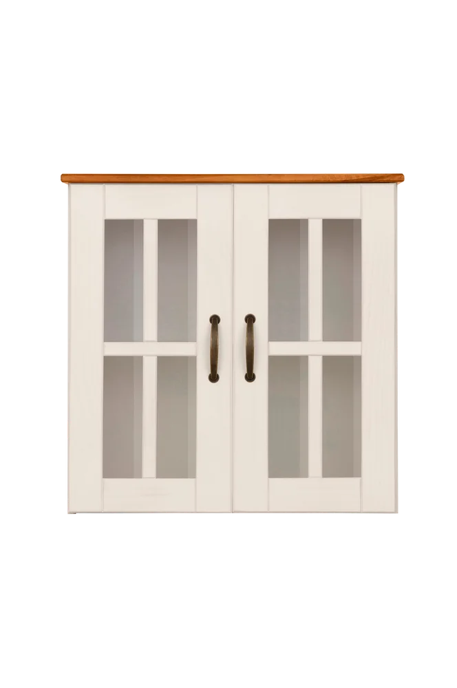 Overskap Alby 2 dører - Hvit m v:7244489