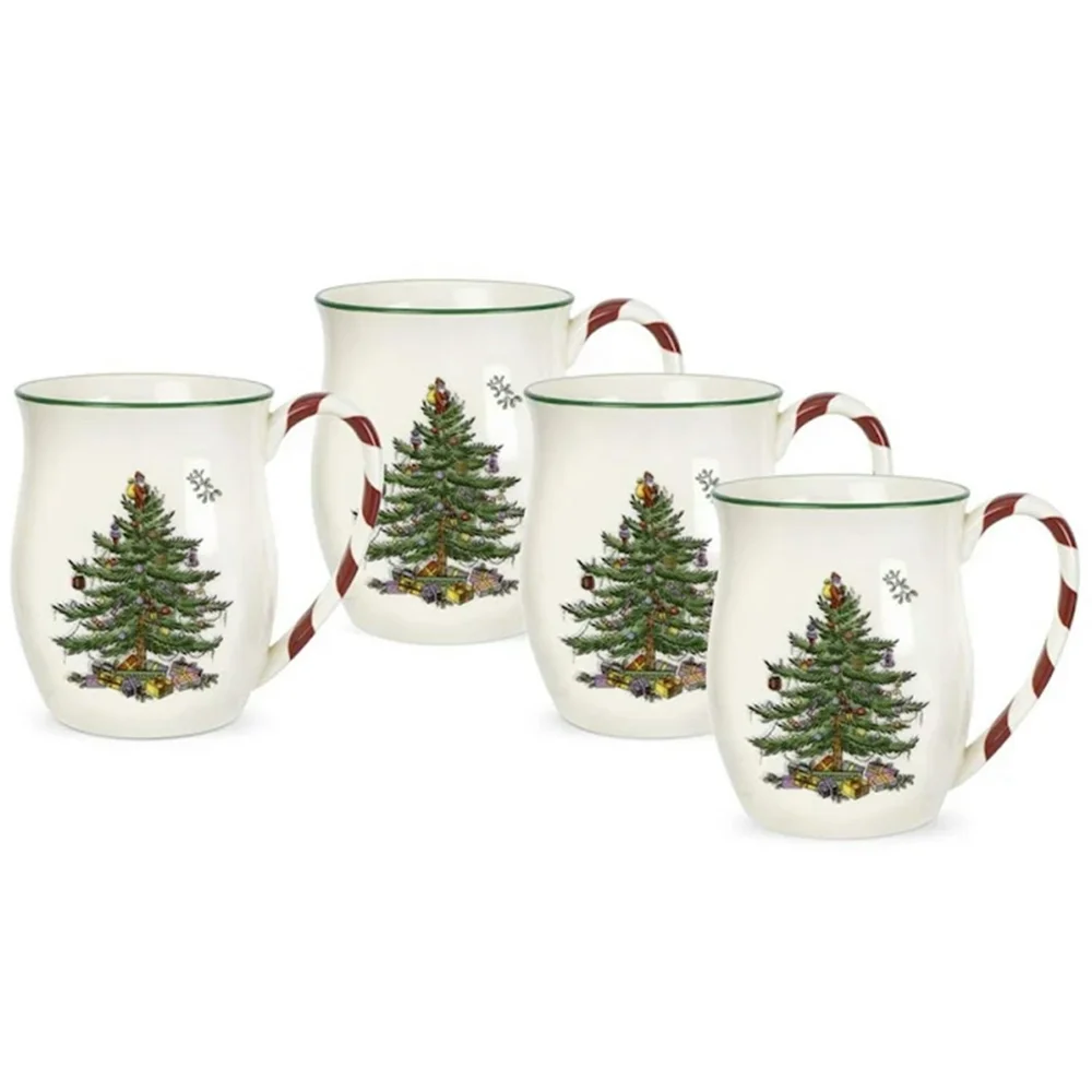 Christmas Tree Krus 40 cl, 4-pk v:4804477