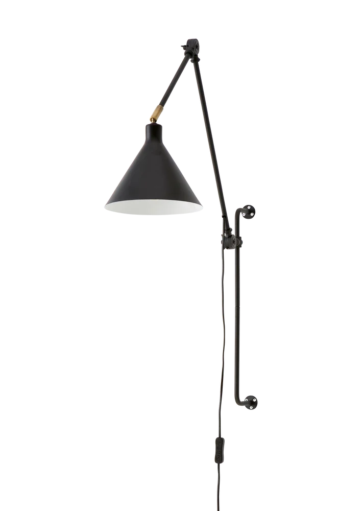 Vegglampe Jordan Liten - Svart - Belysning | m v:1800881