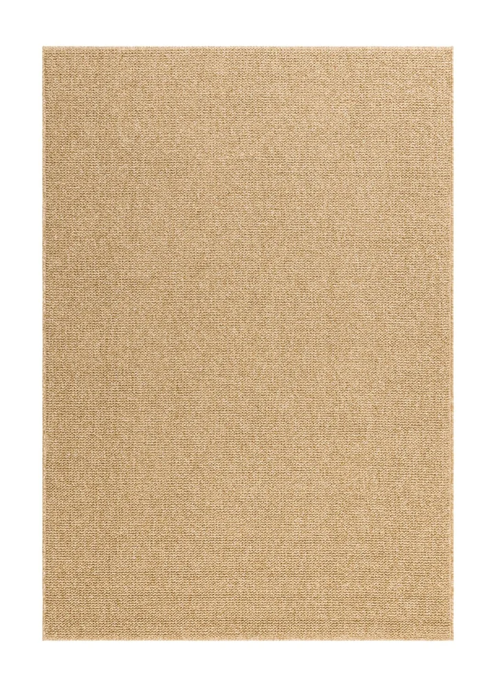 Maskinvevd teppe KM Home Capri Plain 200x290 cm Jute v:8768059