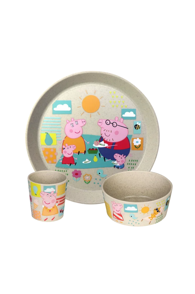 Barnesett Connect Peppa Pig 3 deler - Beige - Barnerom | m v:8372675