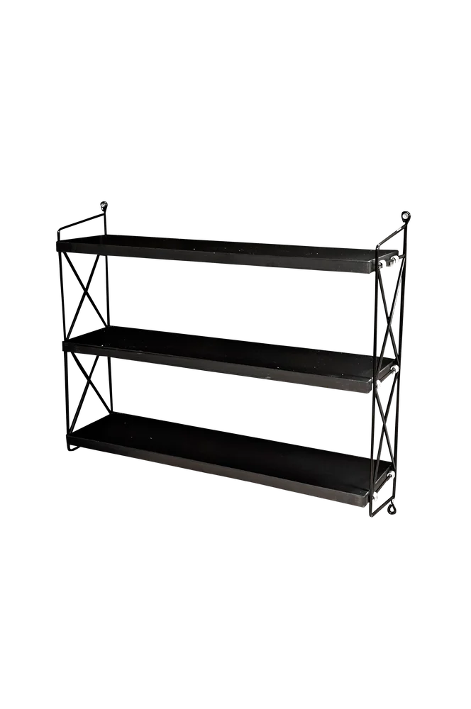 Hylle Shelf 3 hylleplan – Svart m v:2702913