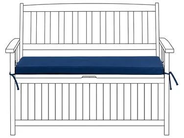 Pute til sittebenk SOVANA 108 x 45 cm Blå v:2033216