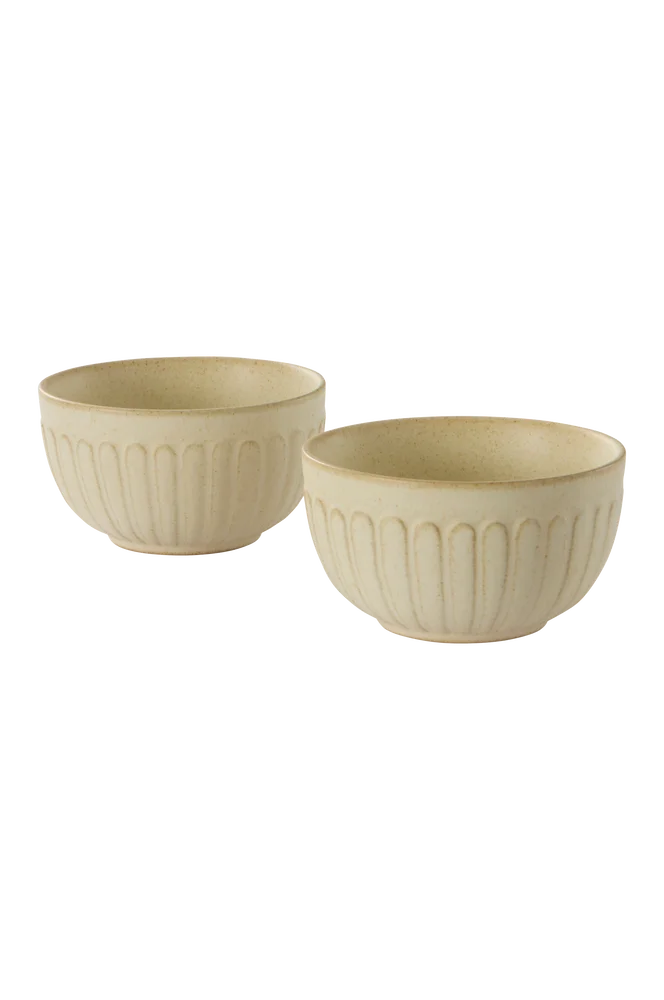 ALVIA skål 2-pakke ø 11 cm – Natur – Kjøkken & husholdning | m v:1433033