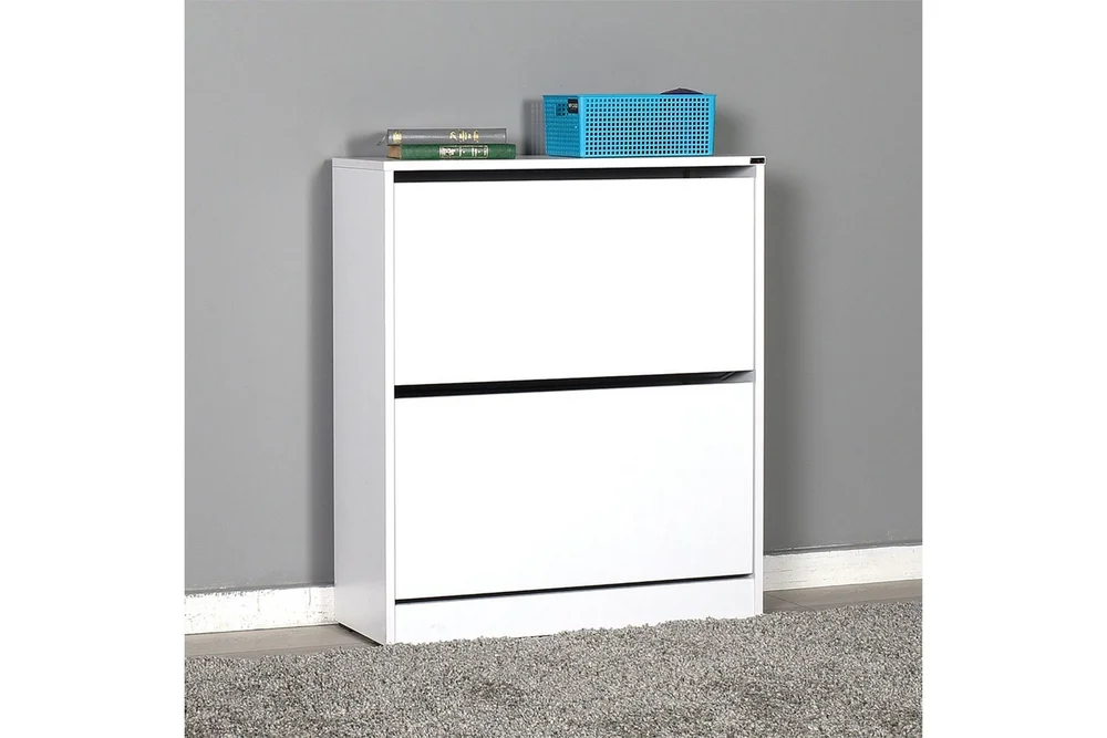 Shoe Cabinet Hvit v:7408075