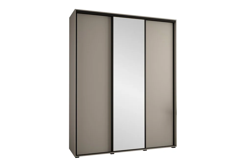 Norrebon Garderobe med Speil 200x235 cm v:7950596