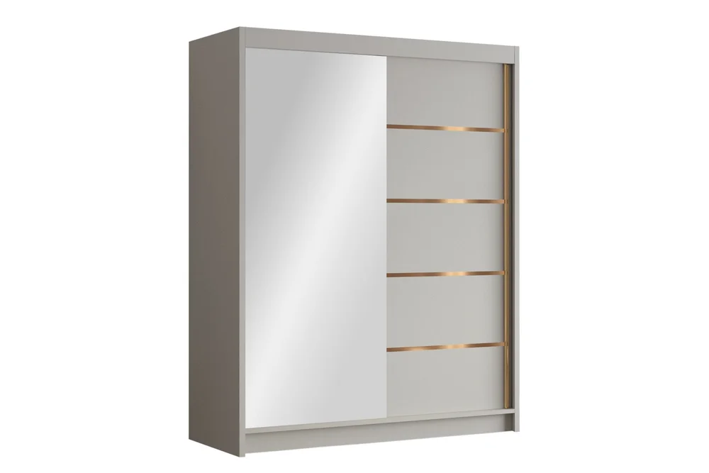 Emet Garderobe med Speil 150x200 cm v:4359266