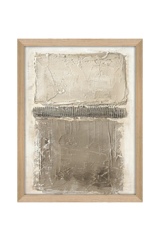 Art Structure 1 / 30×40 Cm / Eik ramme – Beige – Dekor | m v:2792169 Art Structure 1 / 30×40 Cm / Eik ramme – Beige – Dekor | m v:2792169