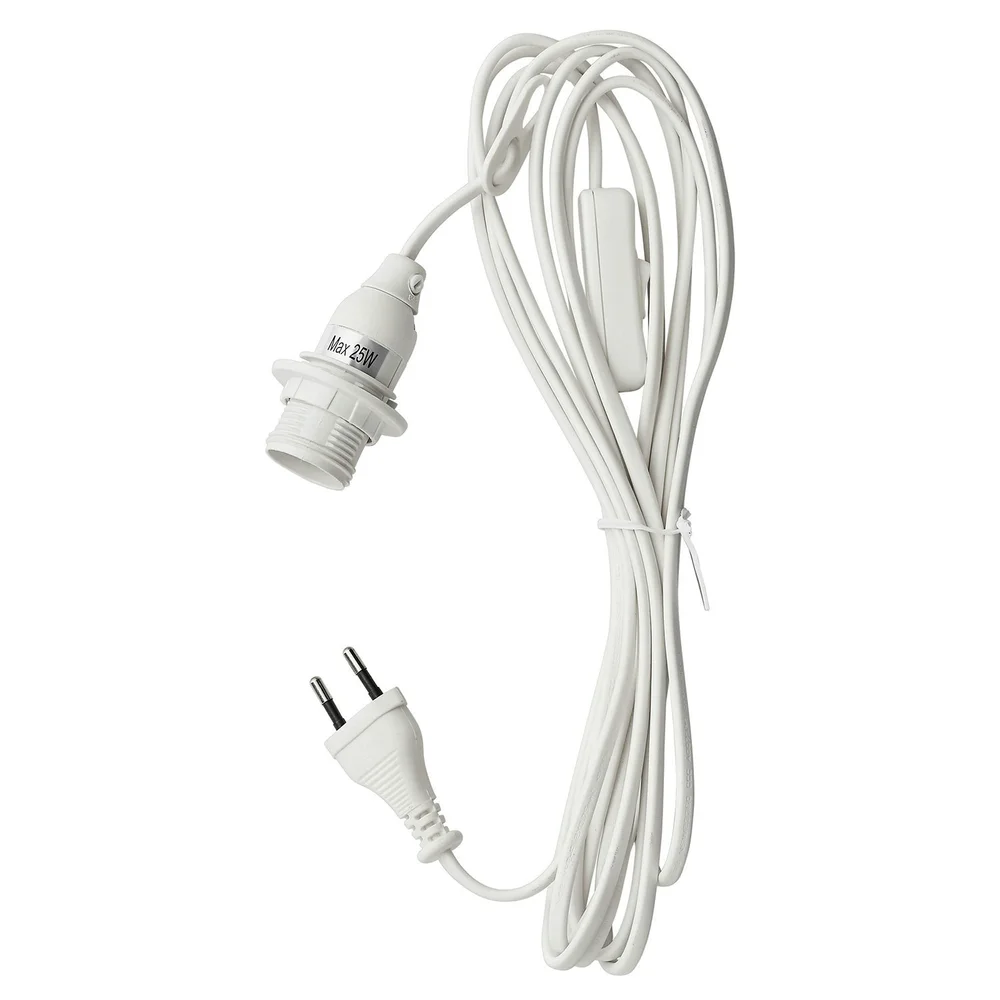 Icillia Kabel 4m, Hvit v:9411773