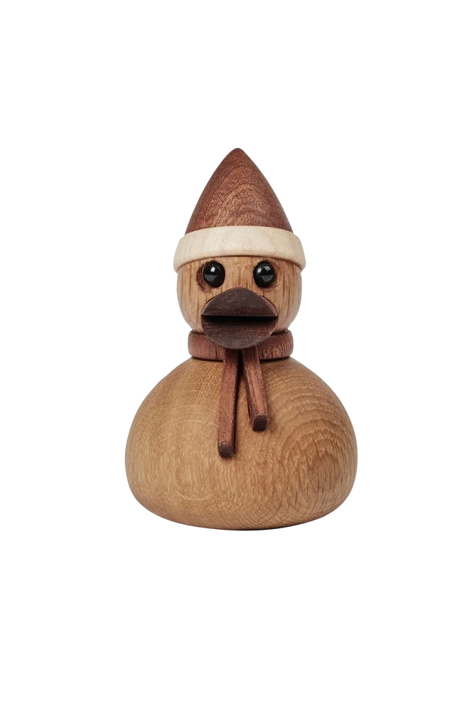 Dekorasjon i tre Duckie And 9 cm – Natur – Dekor | m v:270912
