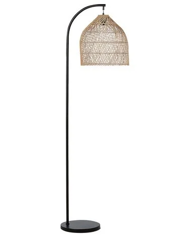 Gulvlampe BERNICA Rotting Naturlig v:2900703
