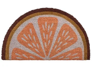 Dørmatte DAVAO Oransje 45 x 75 cm Kokosfiber v:6358479 Dørmatte DAVAO Oransje 45 x 75 cm Kokosfiber v:6358479
