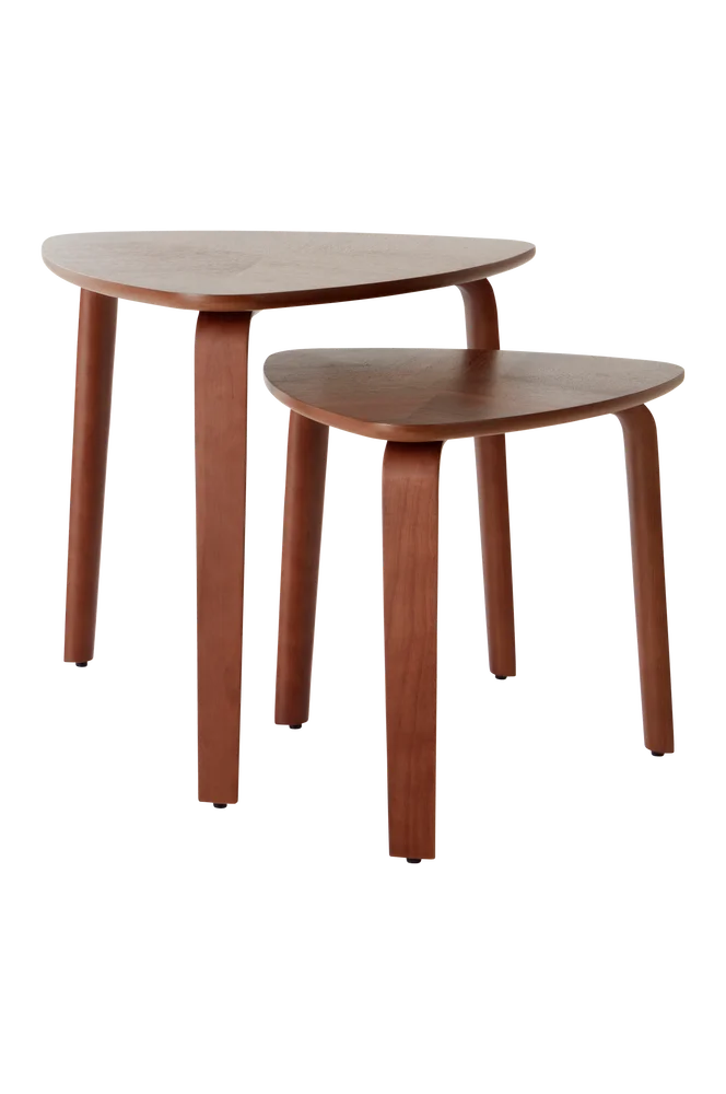 TULUA sidebord 2-pakke – Brun m v:9171001 TULUA sidebord 2-pakke – Brun m v:9171001
