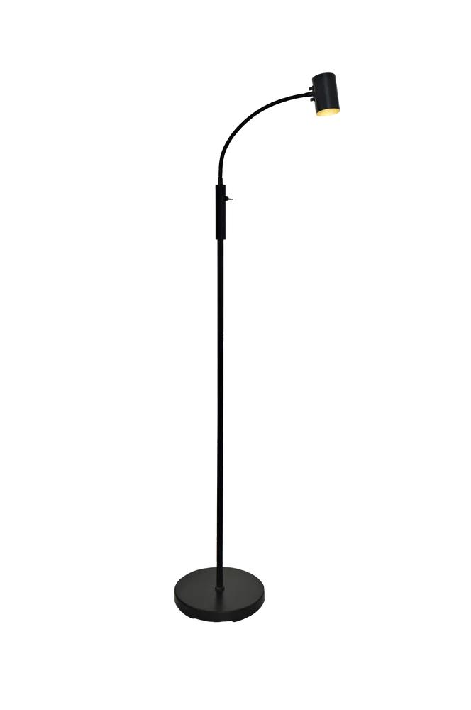 Gulvlampe Hugin – Svart – Belysning | m v:1852893 Gulvlampe Hugin – Svart – Belysning | m v:1852893