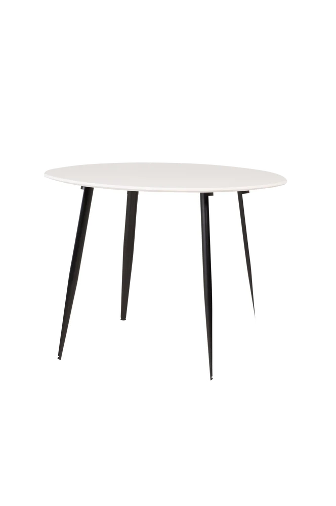 Spisebord Plaza - Hvit m v:9133537
