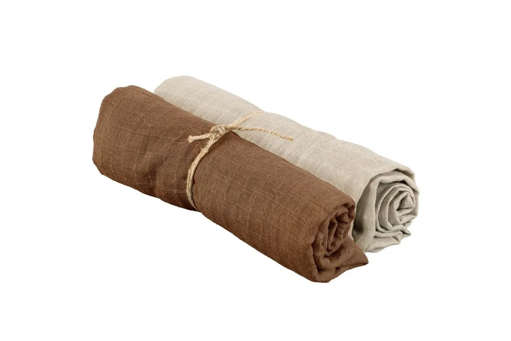 Muslinwrap 2-pakning v:7979842