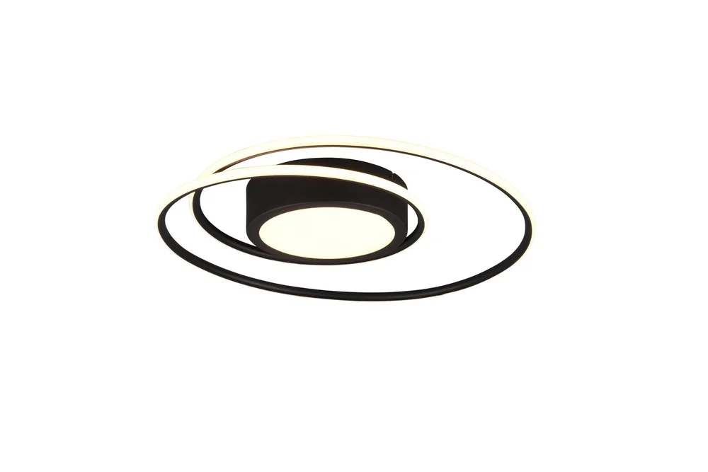 Trio Lighting Yava LED plafond matt svart v:5988181