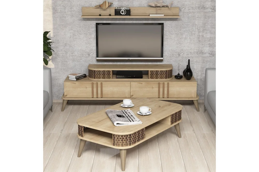 Hovdane TV-møbelsett 168 cm v:8012793
