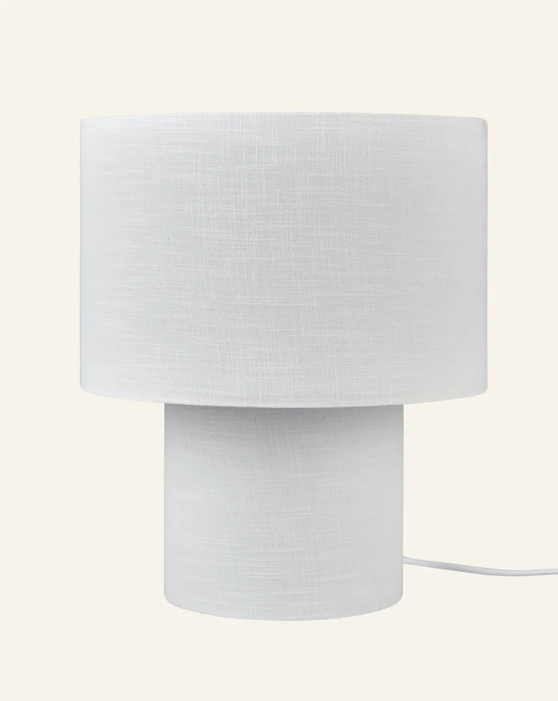 Bordlampe hvit – 23x23x31 cm v:4962003 Bordlampe hvit – 23x23x31 cm v:4962003
