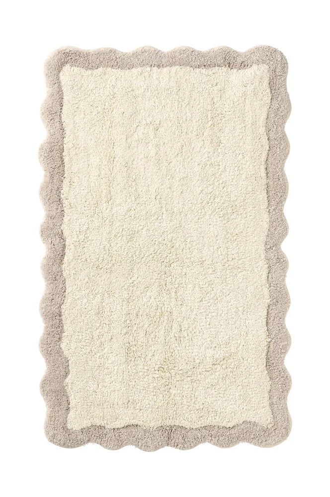 Badematte Scallop - Beige - Tepper | m v:7573137