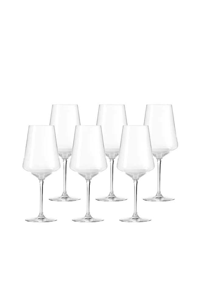 Rødvinsglass PUCCINI 6-pk – Transparent – Kjøkken & husholdning | m v:3388183 Rødvinsglass PUCCINI 6-pk – Transparent – Kjøkken & husholdning | m v:3388183