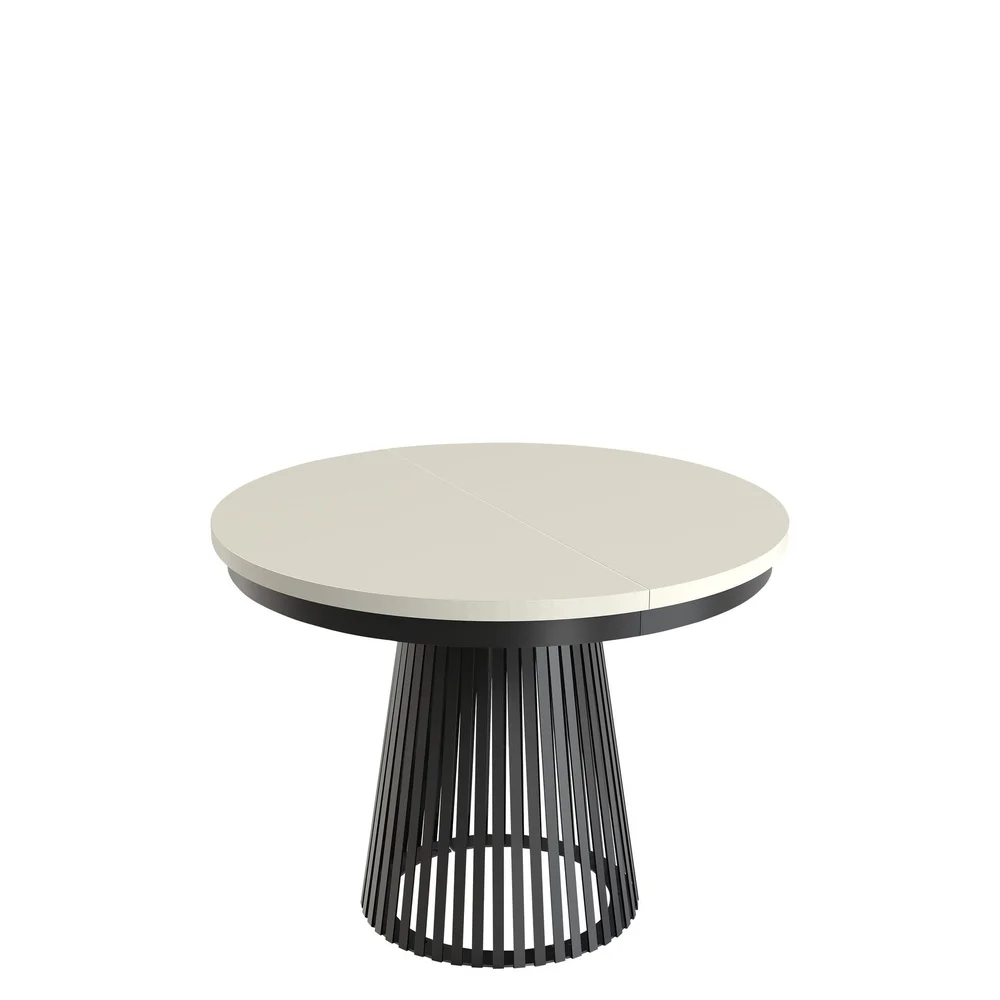 Erylan Spisebord rundt uttrekkbart 100-180 cm v:6358552