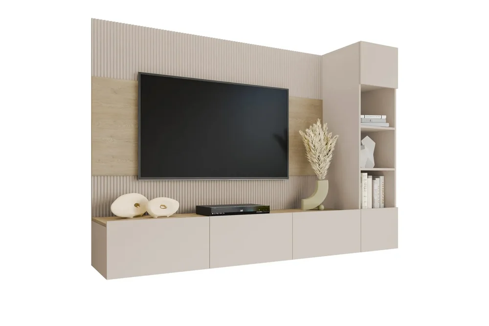 Bernice Tv-Skap 220x38 cm v:9403490
