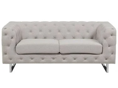 Sofa 2-seters VISSLAND Lys beige v:6569598