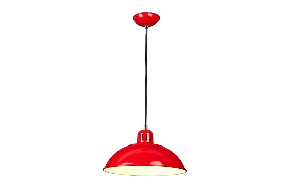 Hengelampe Elstead Lighting Franklin Rød v:6409427