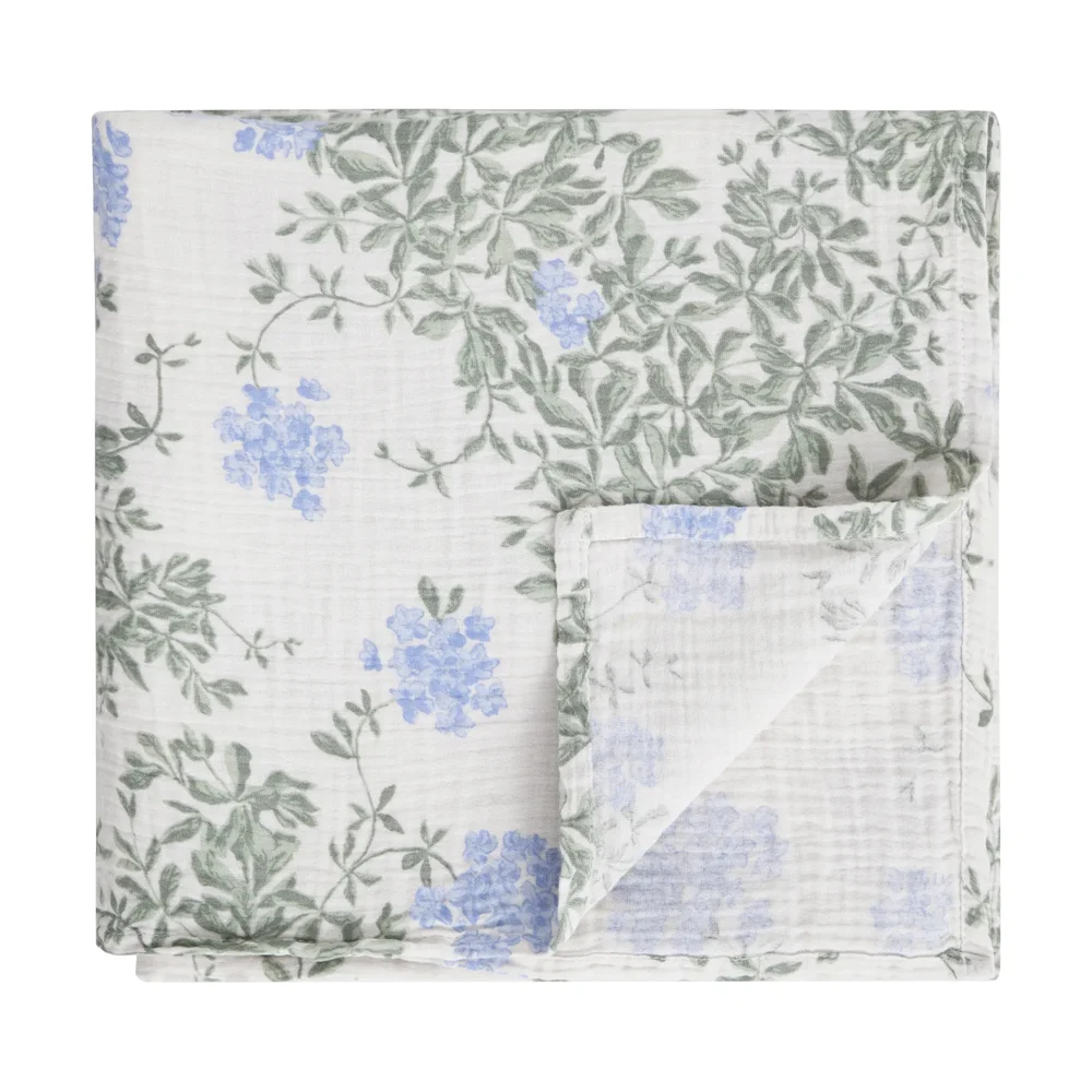 Plumbago Muslin Swaddle pledd v:2793118 Plumbago Muslin Swaddle pledd v:2793118