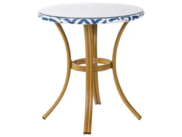 Bistrobord RIFREDDO 70 cm 70 cm Herdet glass Blå v:8444022 Bistrobord RIFREDDO 70 cm 70 cm Herdet glass Blå v:8444022