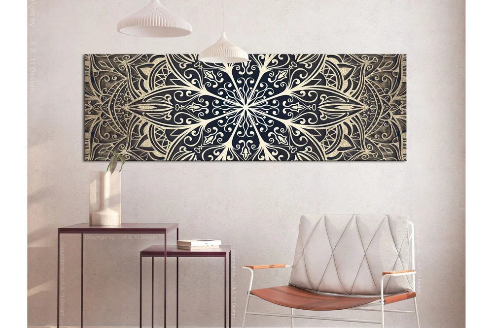 Tavla Feathers (1 Part) Brown Narrow 150x50 v:5215442