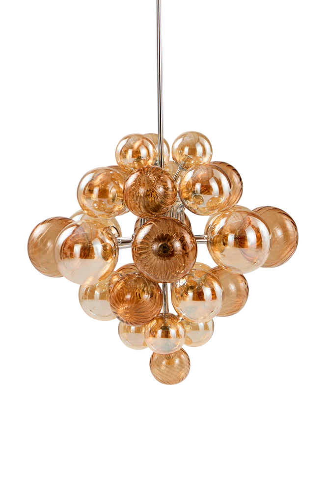 ELECTRA (Field Unset) taklampe Ø 52 cm – Krom – Belysning | m v:8649546