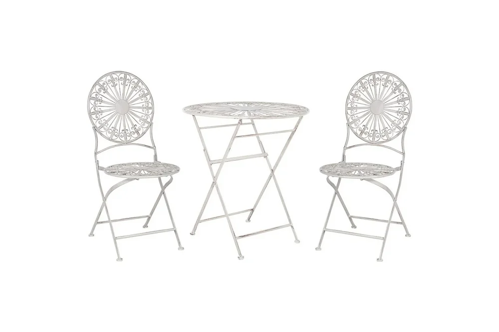 Cafeset Beliani Scafa Off White v:5704194