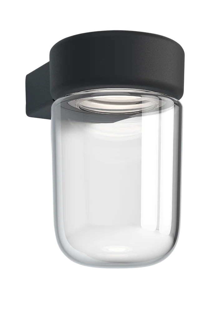Vegglampe Moon utendørs - Svart - Belysning | m v:9212495