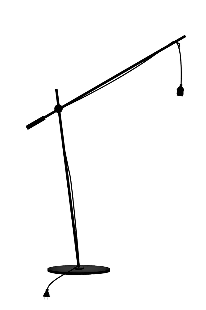 Gulvlampe Anund - Grå - Belysning | m v:624669
