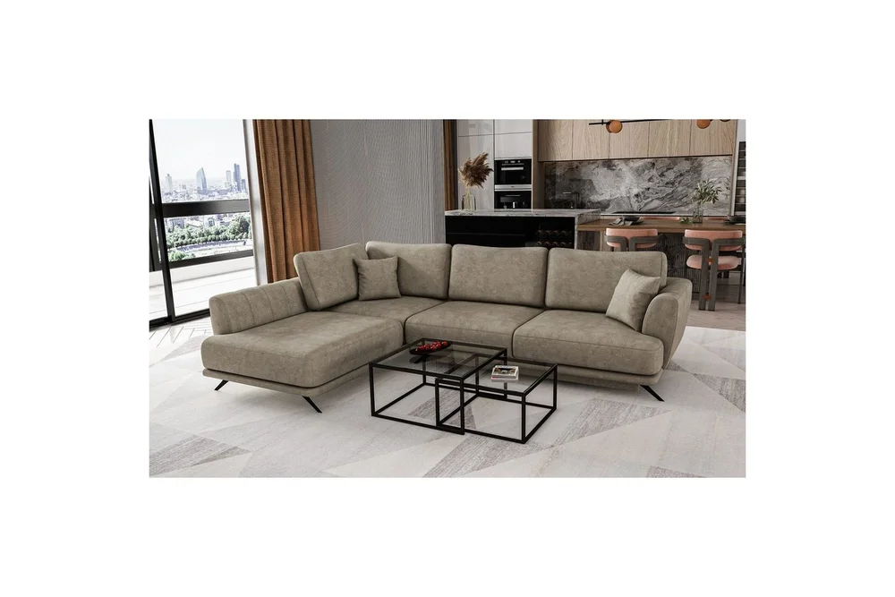 Seksjon Eltap Larde 286x191x90 cm v:9890764