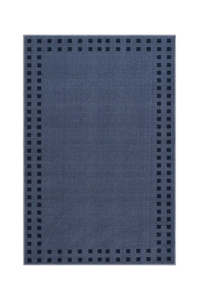 Gummiert teppe Brick – Blå – Tepper | m v:3473143 Gummiert teppe Brick – Blå – Tepper | m v:3473143