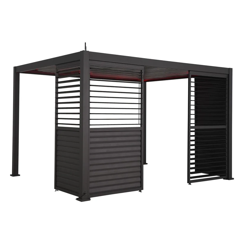 Vegg med justerbare lameller til paviljong HOME4YOU Mirador-111 160×47,5×64 cm, furu v:3504851 Vegg med justerbare lameller til paviljong HOME4YOU Mirador-111 160×47,5×64 cm, furu v:3504851