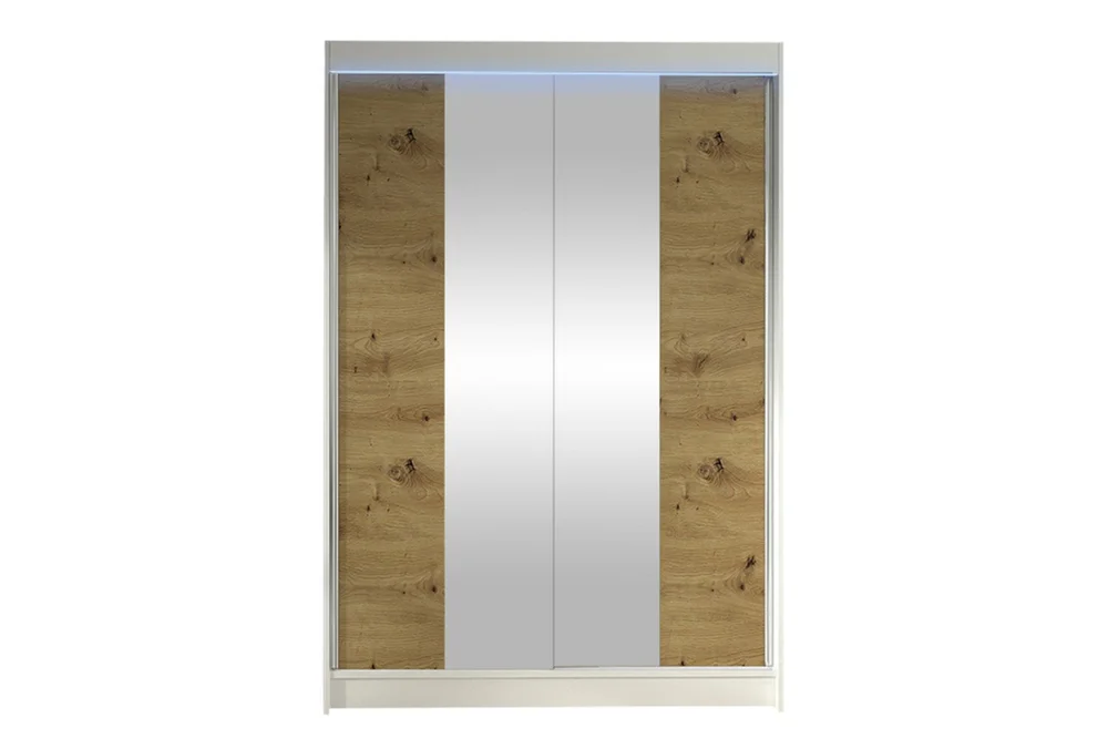 Liverpool Garderobe Med Speil 120×200 cm v:8093016