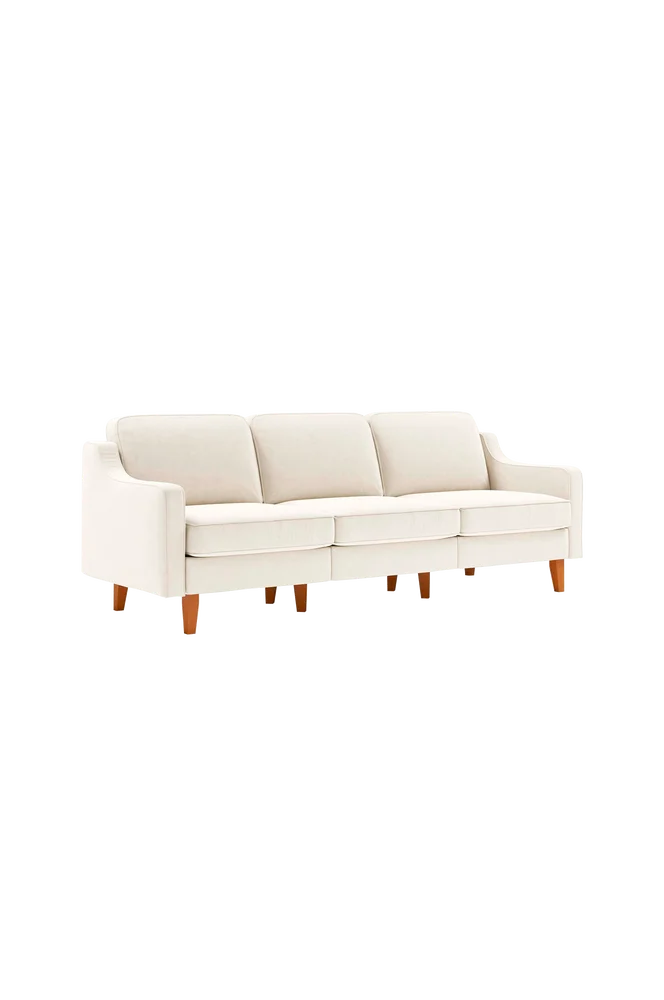 3-seters sofa Robi – Hvit m v:8778855 3-seters sofa Robi – Hvit m v:8778855