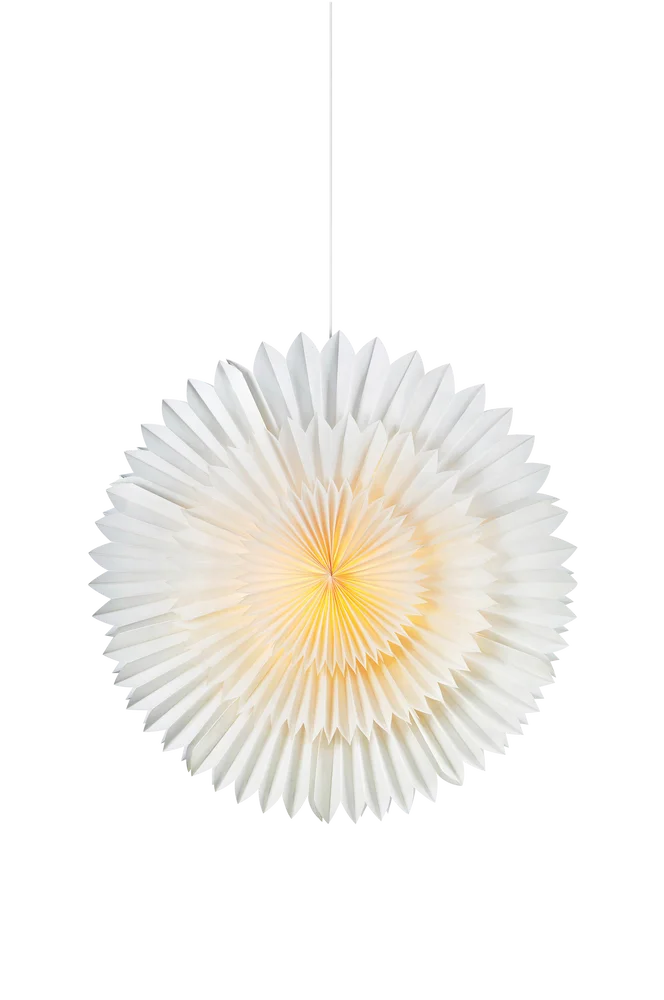 Pendel Stjerne SOLINA 75 cm – Hvit – Belysning | m v:4580600 Pendel Stjerne SOLINA 75 cm – Hvit – Belysning | m v:4580600