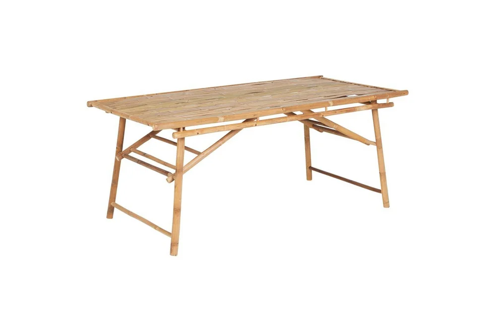 Trädgårdsbord Beliani Tindari Light wood v:7985988