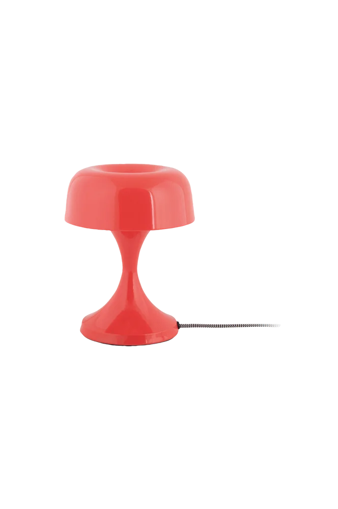 Bordlampe Moda Retro – Rød – Belysning | m v:5328320 Bordlampe Moda Retro – Rød – Belysning | m v:5328320
