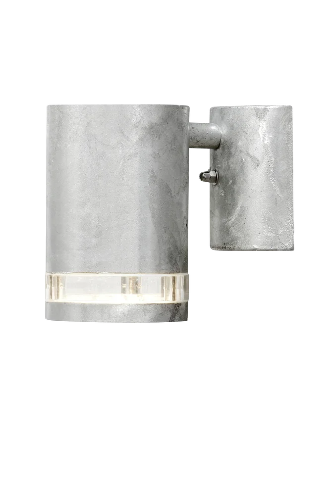 Vegglampe « Modena », én GU10, galvanisert - Sølv - Belysning | m v:9090785