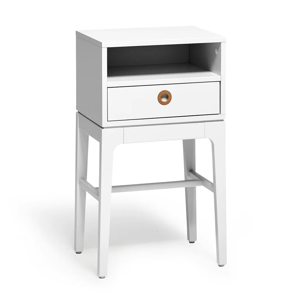 Höllviken Bedside Table Tall Legs, Light Grey v:1748117 Höllviken Bedside Table Tall Legs, Light Grey v:1748117