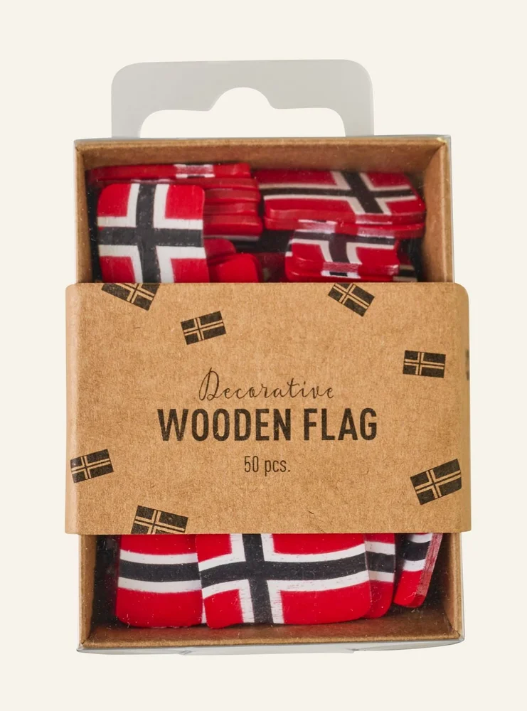 Flaggpynt multi rød – 50stk v:4743148 Flaggpynt multi rød – 50stk v:4743148