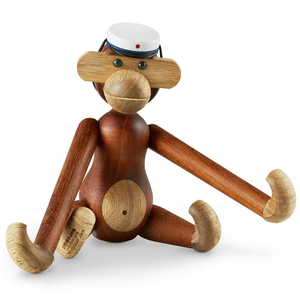 Ape Kay Bojesen Med Studentlue, Blå v:1318952 Ape Kay Bojesen Med Studentlue, Blå v:1318952
