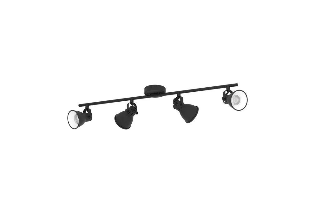 Spotlight Eglo Seras med 4 Lamper Svart v:3090144 Spotlight Eglo Seras med 4 Lamper Svart v:3090144