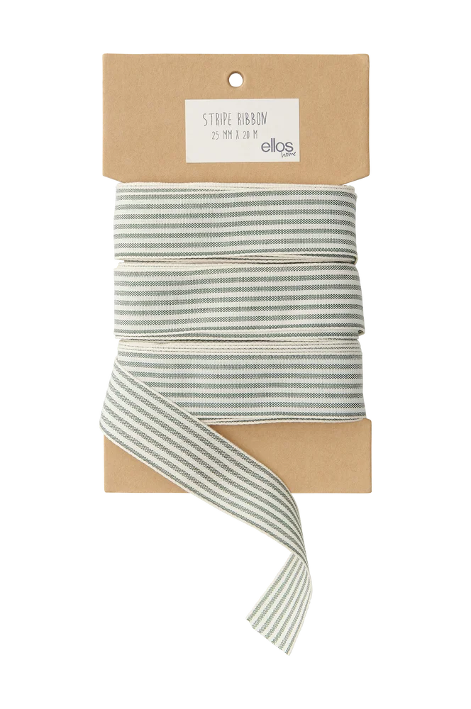 Gavebånd Stripe 20 m – Grønn – Dekor | m v:3842810 Gavebånd Stripe 20 m – Grønn – Dekor | m v:3842810